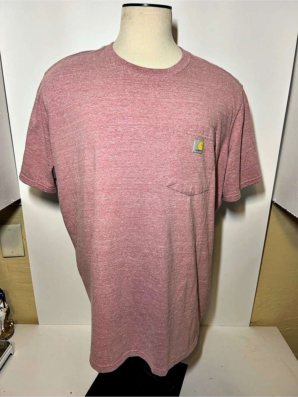 Carhartt Women's Loose Fit Heavyweight Short-Sleeve Pocket T-Shirt Pocket